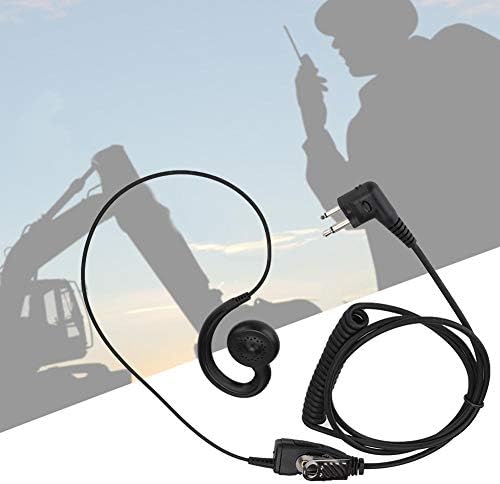 Walkie Talkie Fülhallgató, AEH3000-M1A Walkie Talkie adóvevő Fekete AV Fülhallgató Mikrofon, Fülhallgató a Motorola