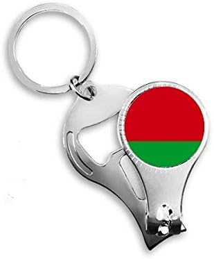 Belarusz Nemzeti Zászló Ázsiai Ország Köröm Zimankó Gyűrű Kulcstartó Sörnyitó Clipper