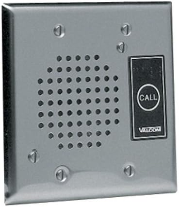 VALCOM Talkback Doorplate Hangszóró - Stnless STL