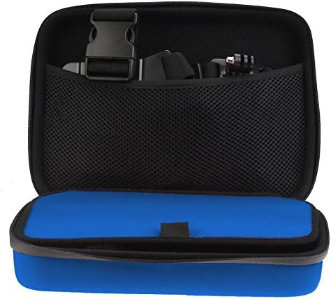 Navitech Kék, nagy teherbírású Masszív Nehéz Eset/Cover Kompatibilis A Amuoc 30m, Vízálló Sport Kamera