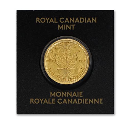 2014 - Jelen van (Véletlenszerű Év) CA 1 Gramm .9999 a Canadian Gold Maple Leaf Érme Brilliant Uncirculated egy Eredetiséget igazoló