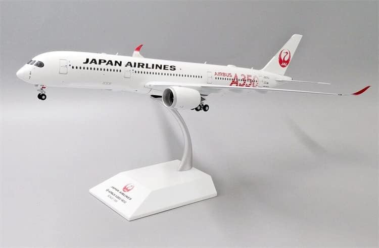 JCWINGS Japan Airlines Airbus A350-900XWB JAL PIROS JA01XJ állvánnyal Limited Edition 1/200 FRÖCCSÖNTÖTT Repülőgép Előre elkészített Modell