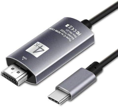 BoxWave Kábel Kompatibilis Kézi Nautiz X81 (Kábel által BoxWave) - SmartDisplay Kábel - USB-C-Típusú HDMI - (6 ft), USB C/HDMI Kábel