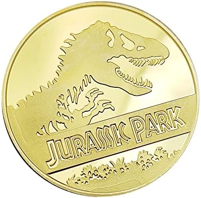 Amerikai Park Emlékérme Dinoszaurusz Arany Érme Tyrannosaurus Rex Raptor Fogtündér Arany Érme Ajándék Emlékérme