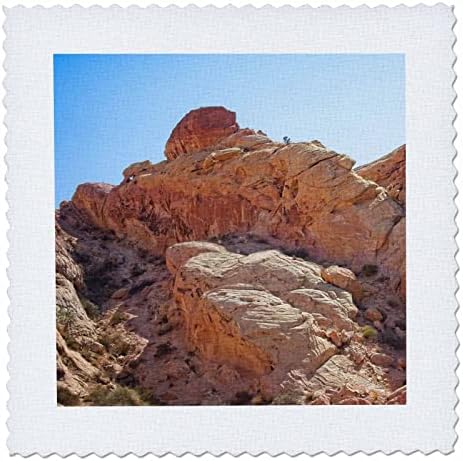 3dRose Fehér Kupolák Képződmények A Völgyben a Tűz Állami Park Nevada - Paplan Négyzetek (qs_357308_3)
