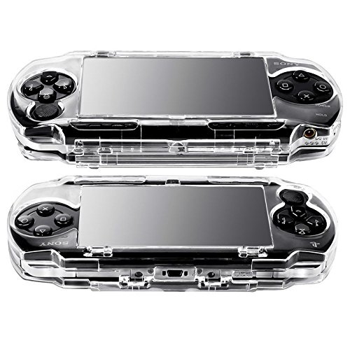 Újratölthető Akkumulátor+Tiszta, Kemény tok Fedelét Sony PSP 1000