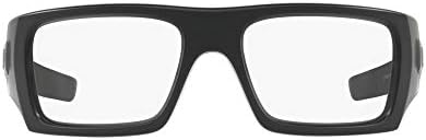 Oakley Tiszta Ipari Det Kábel Szemüveg (Matt Fekete Keret / Átlátszó Lencse) az USA Zászló Lencse Tisztító Készlet
