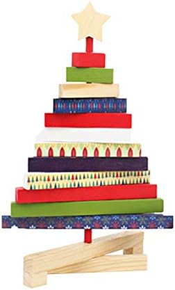 Karácsonyi Dekoráció Amosfun Forgatás karácsonyfa Dísz Fából készült Asztali Dísz, Otthon, Boltban, Hivatalban (Méret: S)