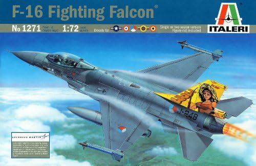 Italeri 1:72 Repülőgép Nem 1271 F-16a/b Fighting Falcon Modell Készlet
