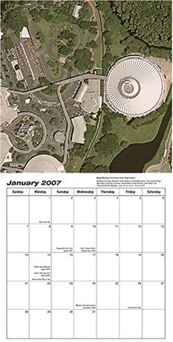 A Disney-vidámparkok Légi Fotók 2007-Es Fali Naptár: 2007 vidámparkok az Égből (Naptári)