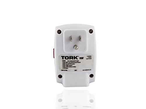 NSi Iparágak TORK 402B Easy-Set nagy teljesítményű Beltéri 15-Amp 24 Órás Mechanikus Plug-in Légkondicionáló Berendezés