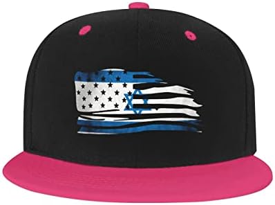 Izrael Amerikai Zászló Kombináció Snapback Sapka Férfi Hip-Hop Stílust, Kalapok
