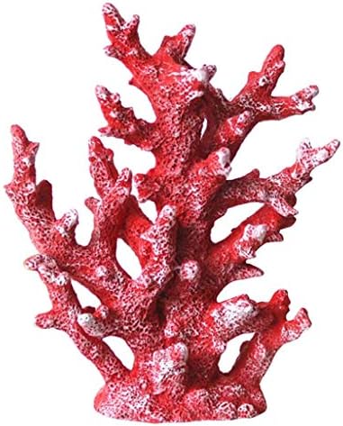 Mesterséges Korall Dísz A Víz Alatti Tengeri Növények Dekoráció, Kézműves Gyanta Akváriumi Növények Korall Akvárium Dekoráció