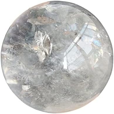 Természetes Tiszta Fehér Kvarc Kristály Labdát Reiki Drágakő kristálygömb, 40mm Alkalmas Otthoni Nyers kövek, ásványok