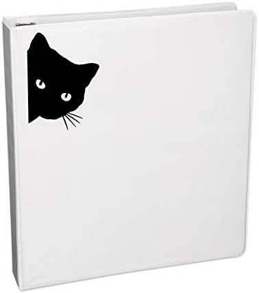 Alku Max Matricák Less Macska Silhouette Matrica Notebook Autós Laptop 5.5 (Fekete)