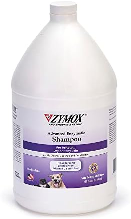 ZYMOX Speciális Enzimatikus Sampon, 12 oz - Háziállat & Állatok Minden Korosztály számára: Tisztítja, Frissíti, Hidratálja & Táplálja