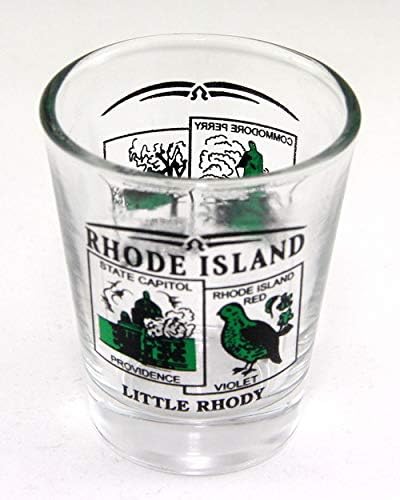 Rhode Island-I Állami Táj Zöld Új Pohár