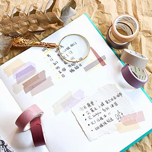 8db/Sok Alapvető Dekoráció Washi Tape DIY Scrapbooking Stick Journal Tervezők Matricák Szalaggal Iskola irodaszer-Véletlenszerű