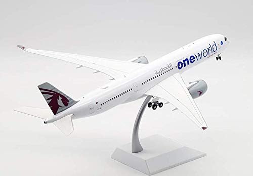 JC Szárnyak Qatar Airways oneworld légiszövetség Airbus A350-900 A7-ALZ Fedél Nyitva Mód 1/200 fröccsöntött Repülő Modell