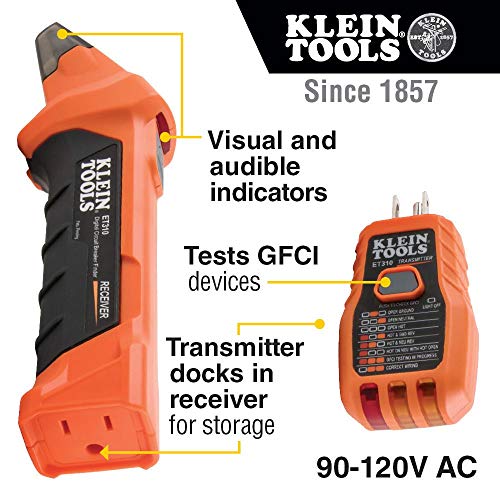 Klein Eszközök CL220 Digital Clamp Meter, Auto-ig Terjedő 400 Amp AC, AC/DC Feszültség, TRMS, Ellenállás, Folytonosság, NCVT Észlelése,