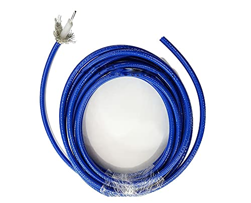 JadeBamboo Jialan Bolt Kék Puha RG142 Duplán Árnyékolt Koaxiális Kábel Adapter Csatlakozó Koax Kábel RG142 Kábel 50ohm 50cm 1/2/3/5/10/20m