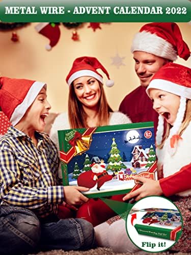 Adventi Naptár 2022 Gyerekeknek - Karácsonyi Ajándékok Agy Teaser Puzzle - Karácsonyi Visszaszámlálás Naptár, Dekoráció, Ajándék Doboz