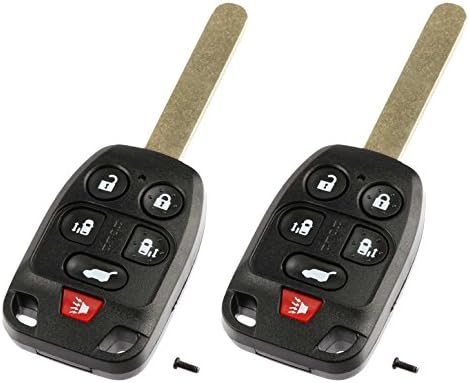 Kulcstartó Kulcs nélküli Bejegyzés Vágatlan Távoli Shell Esetében & Pad illik 2011-2013 Honda Odyssey