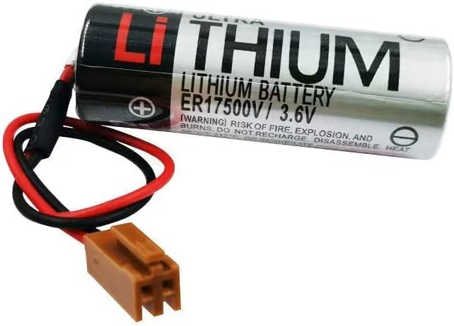 (15-Pack) ER17500V/3,6 V 2700mAh Nem Újratölthető Lítium Akkumulátorok CNC Tartalék Akkumulátort a Barna Csatlakozó