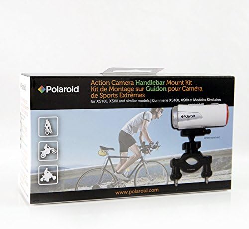 Polaroid kormánycsőtartót a XS80HD, valamint XS100HD Akció Kamera,Fekete