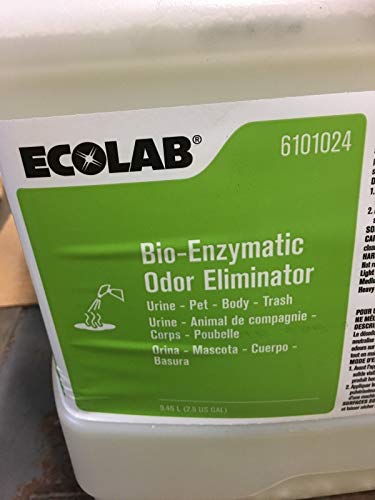 Ecolab 6101024 Bio-Enzimes Odor Eliminator a Vizelet, Pet, a Test & Szemetet - 2.5 Literes Tartály