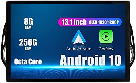 WOSTOKE 13.1 Android Rádió CarPlay & Android Auto Autoradio Autós Navigációs Sztereó Multimédia Lejátszó, GPS, Érintőképernyős RDS DSP BT