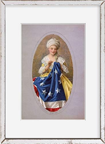 VÉGTELEN FÉNYKÉPEK, Fotó: Betsey Ross,Betsy Ross Varrás Zászló,Amerikai