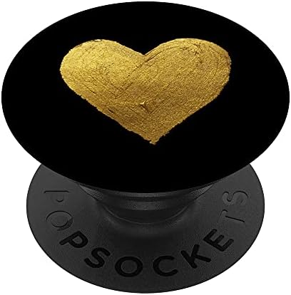 Aranyos Szív Arany PopSockets Cserélhető PopGrip