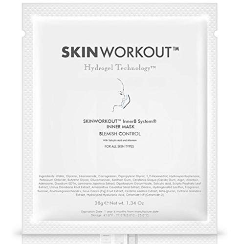 Skinworkout 2 Darab Belső Hidrogél Tiszta Arc-Maszk — 5-Ös Maszk Ajándék díszdoboz - Hűsítő, Hidratáló Maszkot a Bőr Folt Ellenőrzés