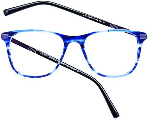 Turboflex Kék Szemüveg-48mm, Négyzet Orome Gyerekek Nagy Felbontású Fény Blokkoló Szemüveg, 48MM
