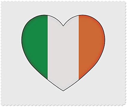 Azeeda 2 x '- Írország Zászló Szerelmes Szív' Mikroszálas Lencse/Szemüveg Tisztító Kendők (LC00019847)