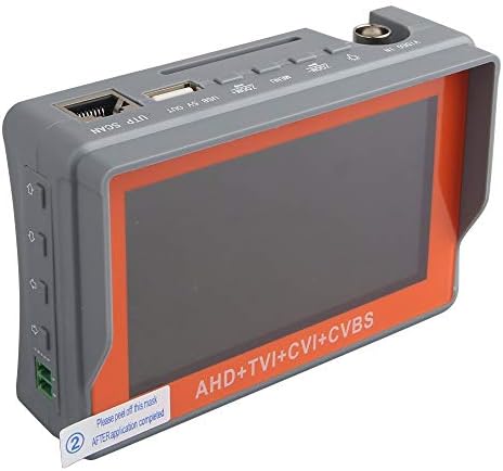 1db 9CH DC12V 5 Amp CCTV Tápegység + 1db AHD/TVI/CVI/CVBS 4 az 1-ben CCTV Kamera Teszter