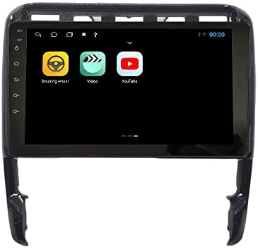 Android 10 Autoradio Autós Navigációs Sztereó Multimédia Lejátszó, GPS, Rádió, 2.5 D érintőképernyő forPORSCHE Cayenne 2009-2021 UV