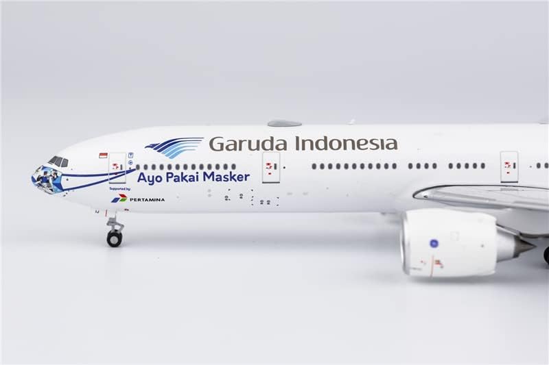 NG Modell Garuda Indonesia A Légitársaság Indonézia a Boeing B777-300ER PK-GIJ 1/400 FRÖCCSÖNTÖTT Repülőgép Előre elkészített Modell