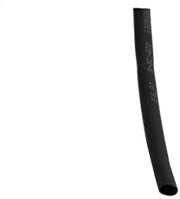 Új Lon0167 5M Hosszú Szerepelt, 0.8 mm, Belső Átm. megbízható hatékonyság Poliolefin Hő Zsugorodó Cső Wire Wrap Sleeve Fekete(id:1e5