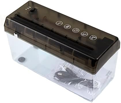 Dió USB-Elektromos Kettős felhasználású Mini Papír Iratmegsemmisítő Kis A4-es Bill Levél, Dokumentum, Számla Szerszám a Home