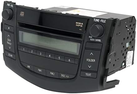 1 Gyári Rádió AM FM Rádió-MP3 CD-Lejátszó Kompatibilis a 2006-2008 Toyota RAV4 8612042160 Arcát 11811