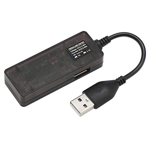 SZAR USB Átalakító, USB 2.0 Digitális Multiméter Dual USB-Kimeneti Portok PD QC 3.0 Színes LED Kijelző, 7 Módok Kapacitás, Feszültség