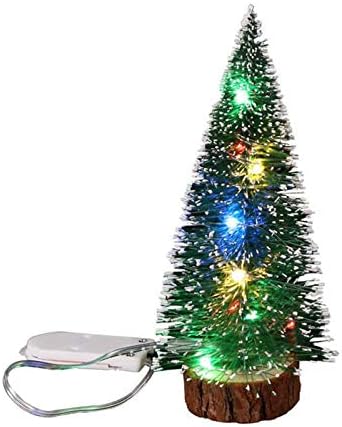 XIOS Karácsonyi Dekoráció 2022 Fa Mini Karácsonyi LED Dekoráció Karácsonyi Asztali Dekorációs Fények, lakberendezés Óriás Szobor (B, Egy