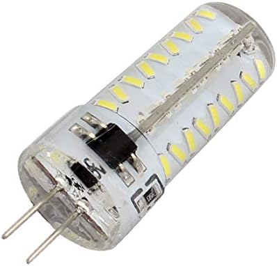X-mosás ragályos AC 220V 5W G4 3014SMD LED Kukorica Izzó 72-LED Szilikon Lámpa Szabályozható Semleges Fehér(AC 220V 5W G4