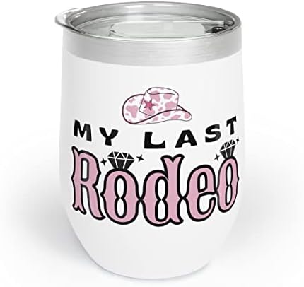 Utolsó Rodeó Lánybúcsú Témájú Csésze - Bor Pohár Hűvösebb a Menyasszony, Koszorúslány - gyerünk, Lányok - Nashville Disco Cowgirl