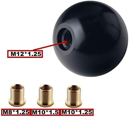 DEWHEL Gömb Shift Gomb 5 Sebesség Sebesség Rövid vetítési Alakváltó 200 Gramm Súlyozott Alumínium M12x1.25 M10x1.5 M10x1.25 M8x1.25