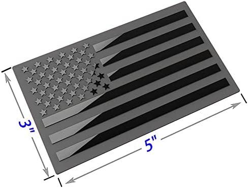 3D-s, Fém Amerikai Zászló Jelkép Matrica，Autó, Kamion vagy TEREPJÁRÓ,5x 3 (c)