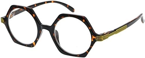 Eyekepper Vintage Design Szemüveget a Nők Olvasás - Retro Olvasó Szemüveg Kis Lencse Olvasók Férfiak - Teknős +1.25