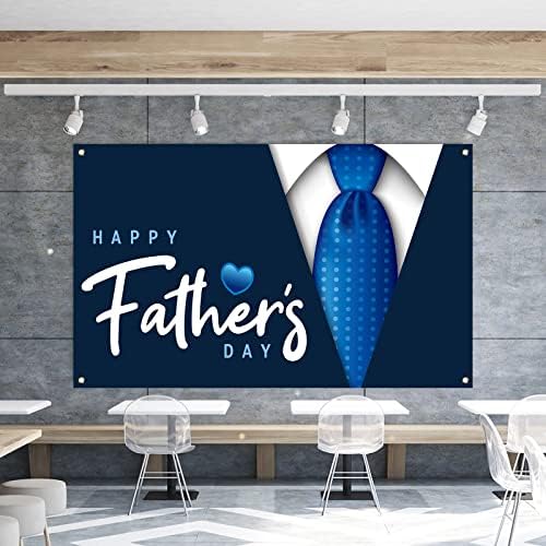 Boldog Apák Napja Hátteret Első Apák Napja Zászló Banner Kék Nyakkendő Szuper Apa Családi a Buli, Dekoráció, valamint a Felszerelést